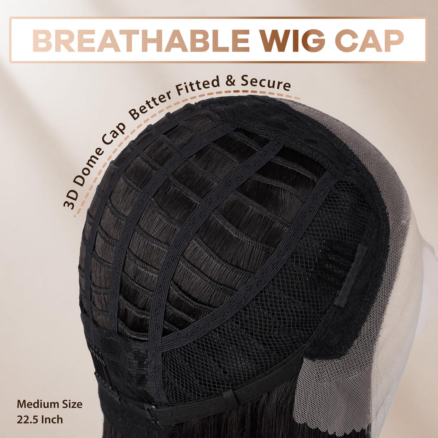 BLL Synthetic Lace Front Wig,13x4 Lace Wig Pre-Plucked Long Straight Glueless 1B Black Wigs For Black Women 26inch Ready to Wear Wigs Beginner Friendly